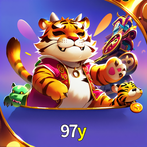 Imagem promocional da 97y mostrando a plataforma e suas vantagens